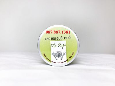 Cao đuổi muỗi trẻ em Ola Papi 20g