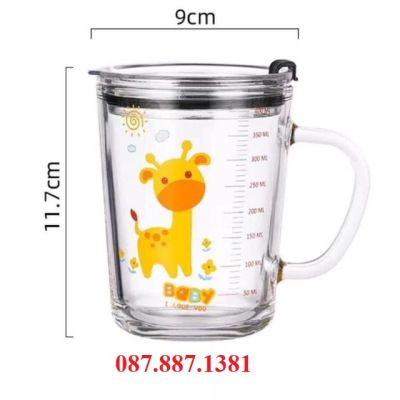 Cốc thủy tinh chia vạch 400 ml