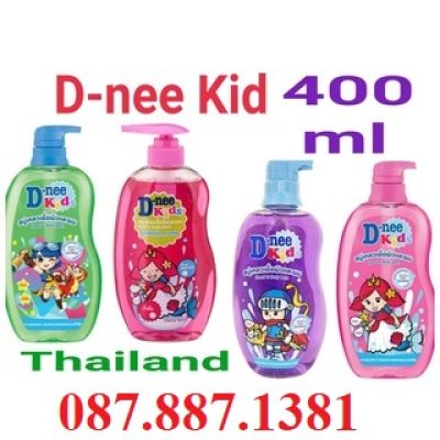 Sữa Tắm Gội Kid Dnee 400ml Thái Lan