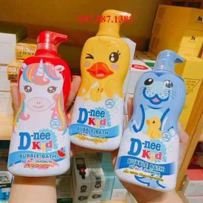 Sữa tắm gội Dnee Kid hình thú 400ml